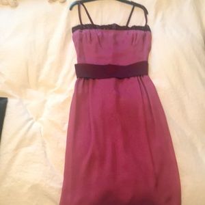 D&G dark pink silky dress